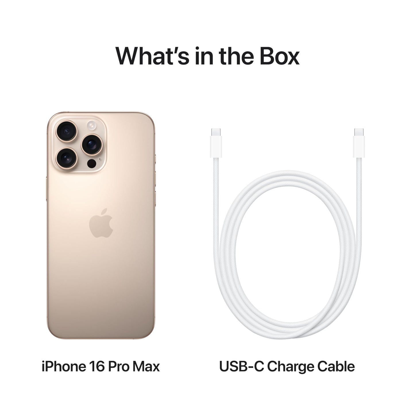 Apple iPhone 16 Pro Max 256 GB: 5G Mobile phone with Apple Intelligence, Camera Control, A18 Pro Chip and a Huge Leap in Battery Life. Works with AirPods; Natural Titanium