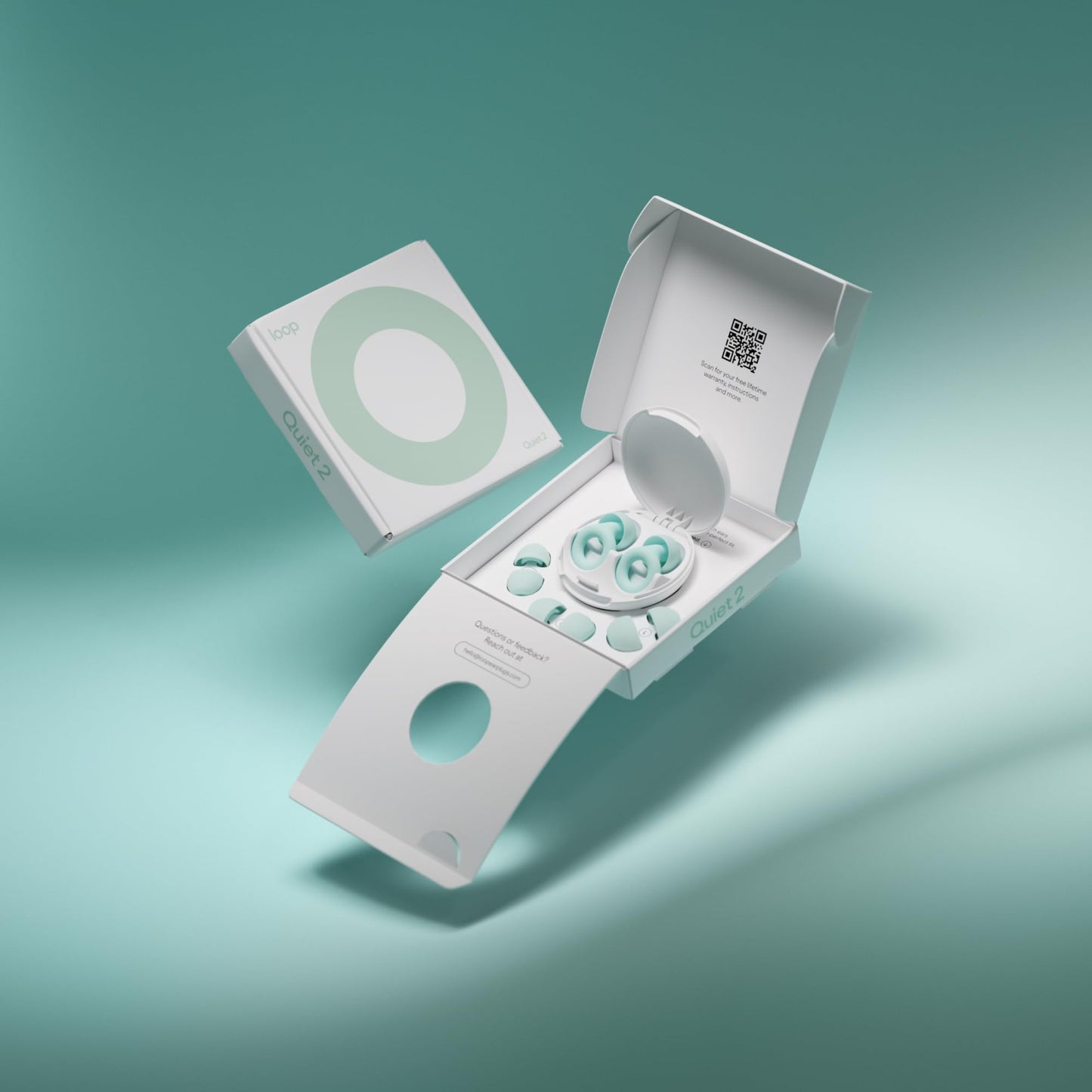 Loop Quiet 2 Ear Plugs – Ultra-Comfy Reusable Noise-Reducing