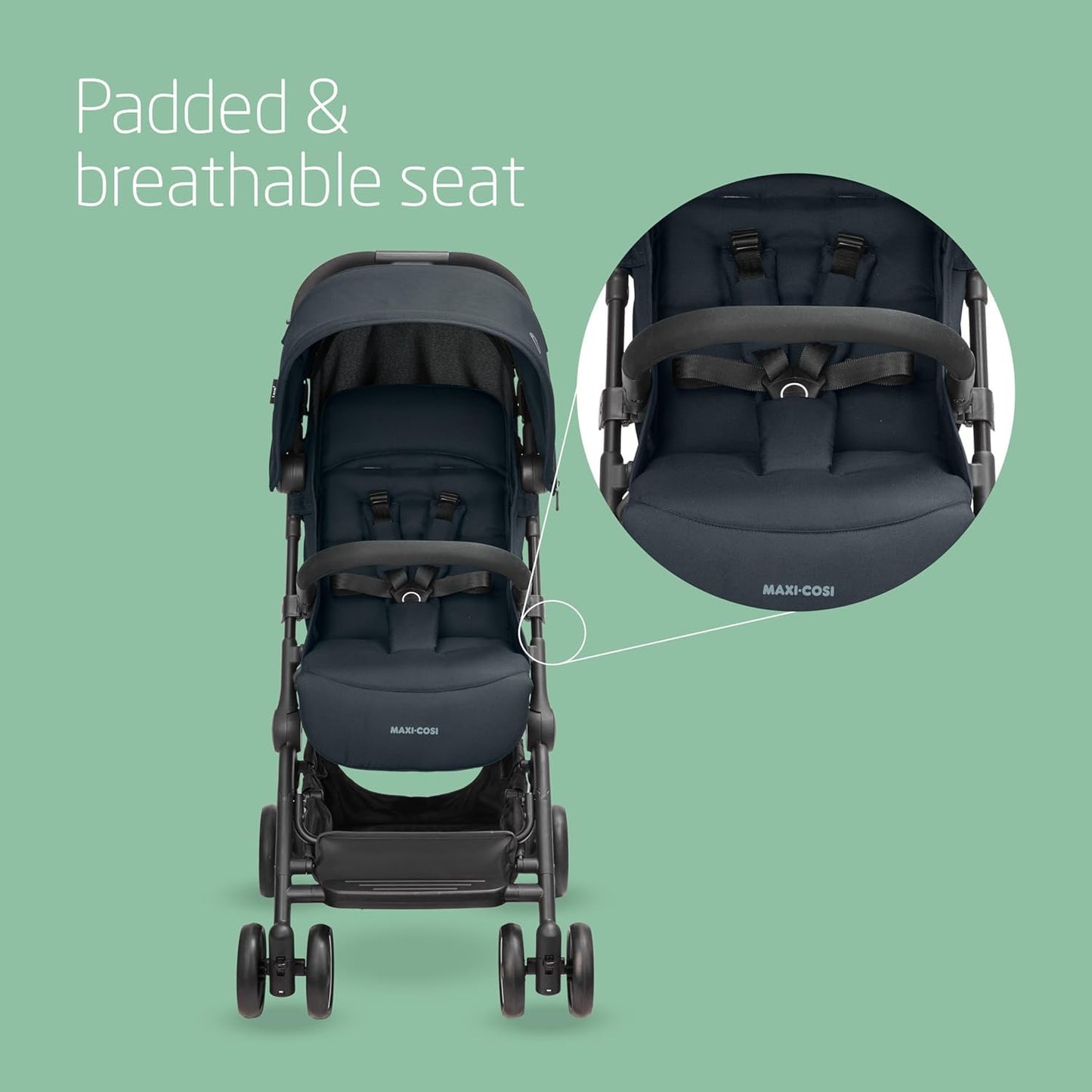 Maxi-Cosi Lara2 Pushchair, 0-4 Years, 0-22 kg, Baby Stroller