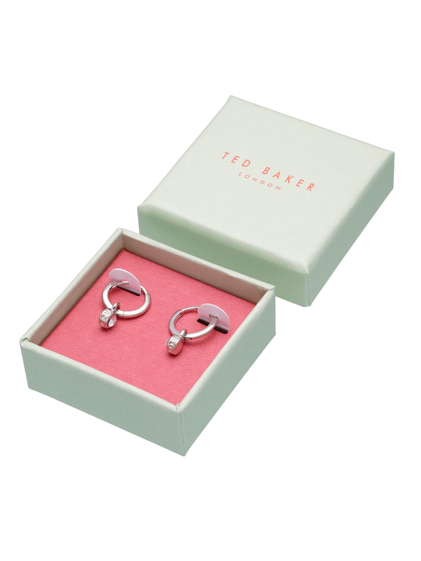 Ted Baker Sinalaa Crystal Huggie Hoop Earrings For Women