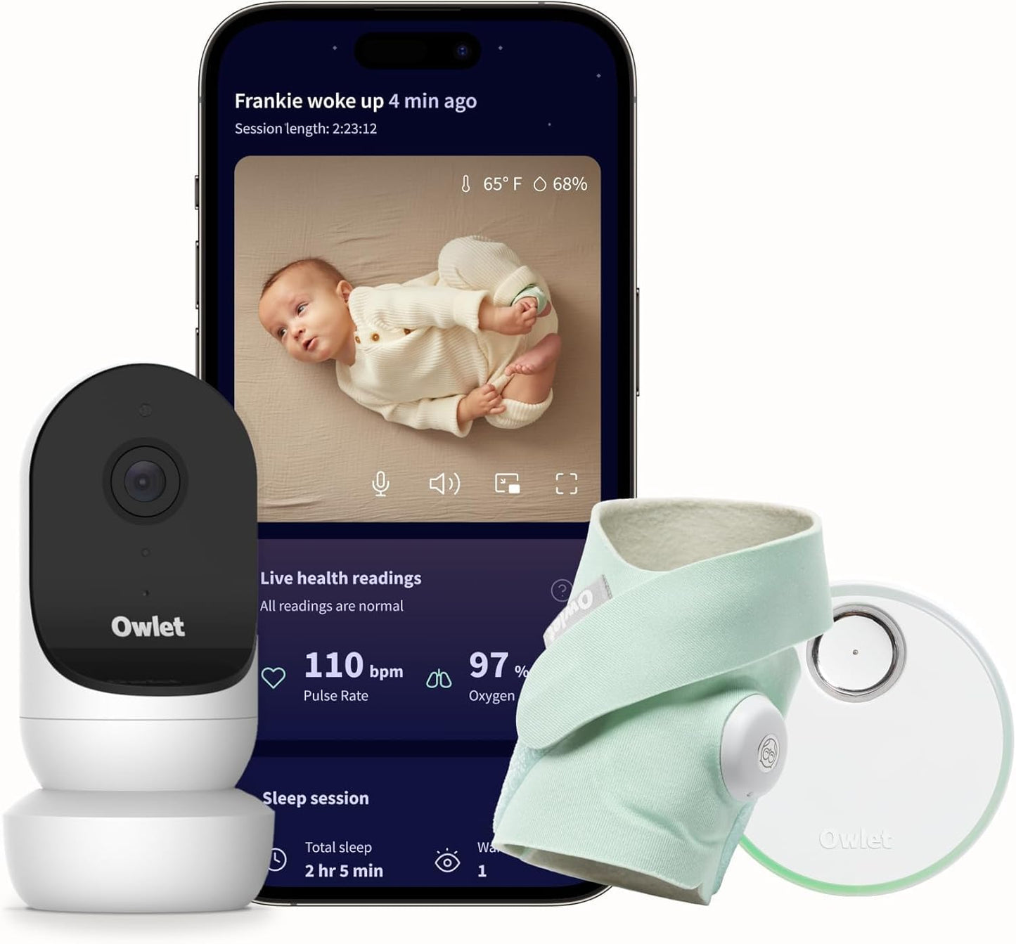 Owlet® Dream Bundle 2 Smart Baby Monitor