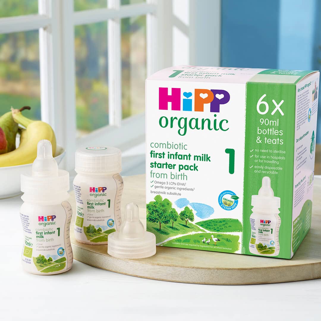 HiPP Organic 1 First Milk Ready To Feed 200ml (pack of 6)