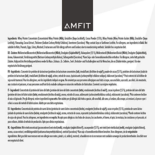 Amazon Brand - Amfit Nutrition Whey Protein Powder