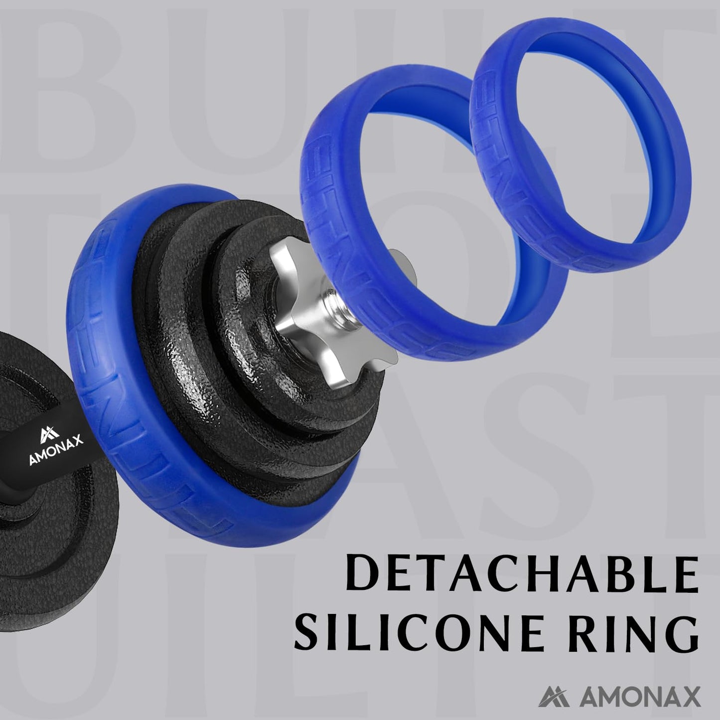 Amonax 20kg 30kg Cast Iron Adjustable Dumbbells