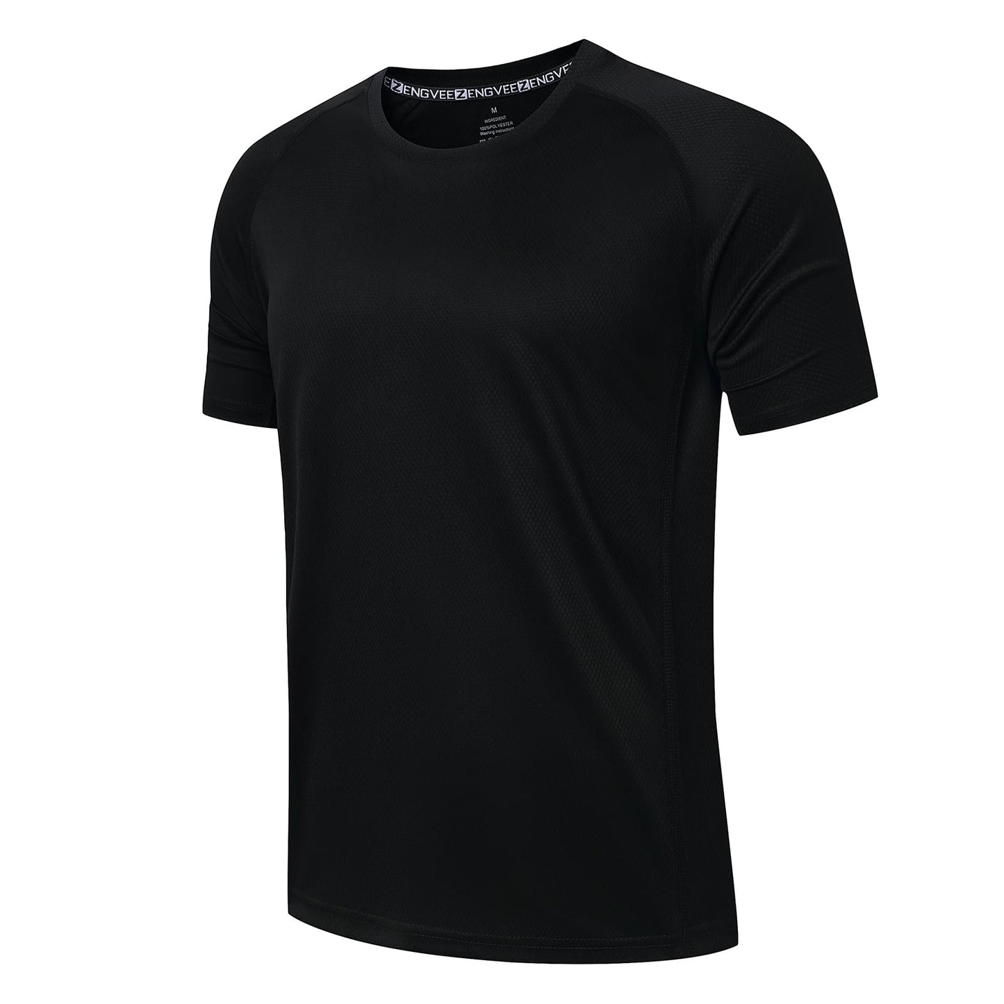 3 Pack Mens Running T Shirts Gym Clothes ShirtsQuick Dry Moisture Wicking Athletic Shirt Breathable Cool Workout Tshirts