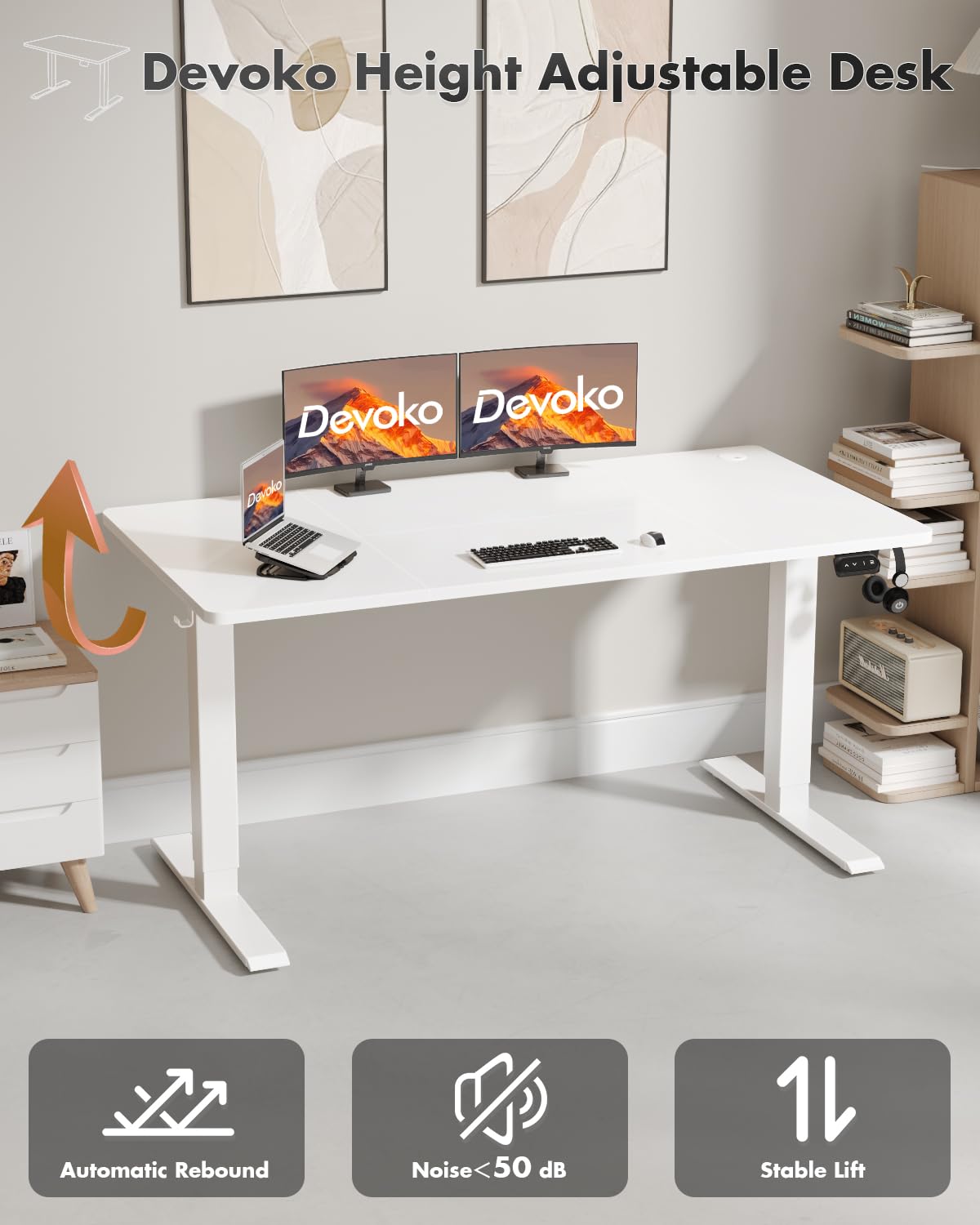 Devoko Electric Standing Desk 120x60cm