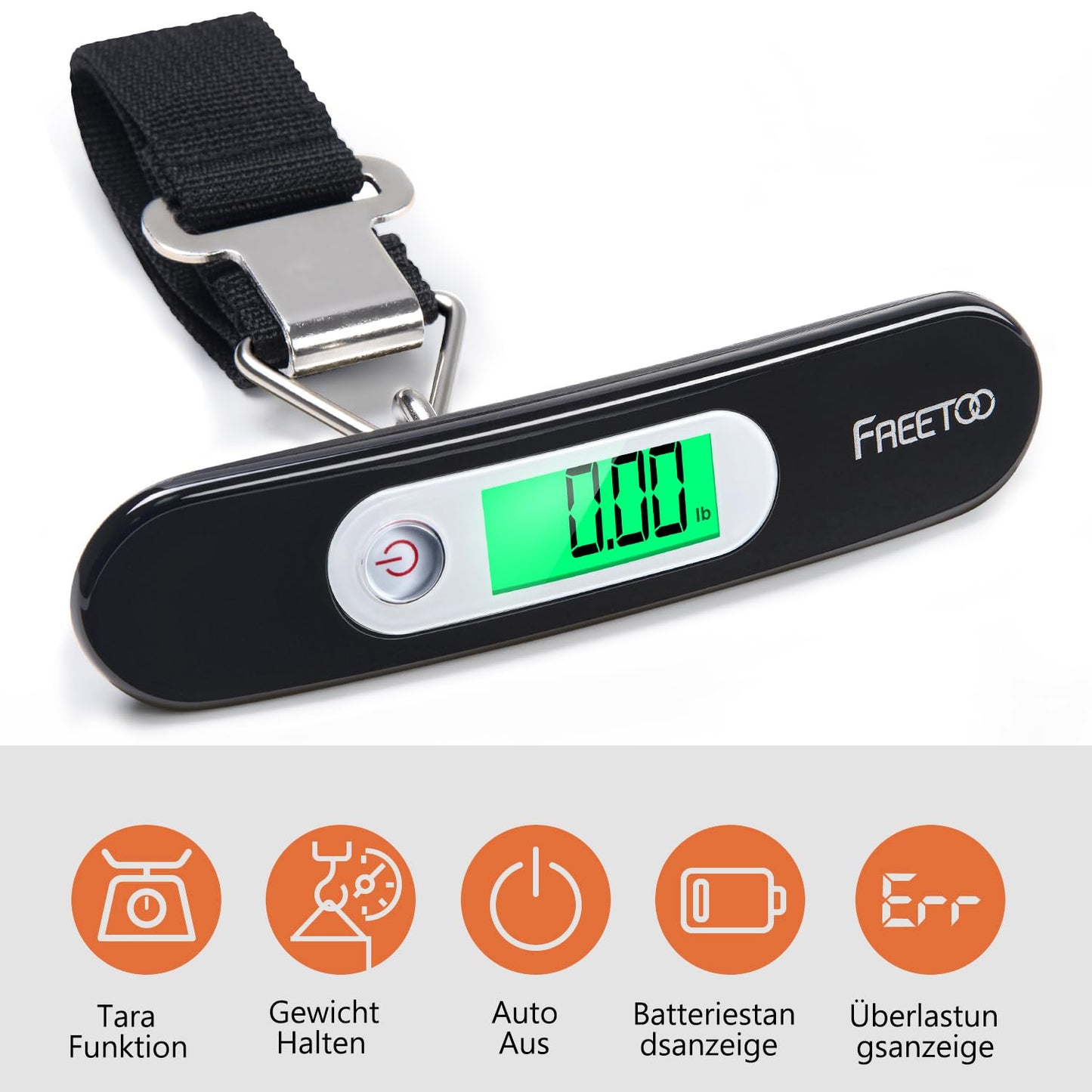 Luggage Scale Portable Digital Weight Scale for Travel Suitcase