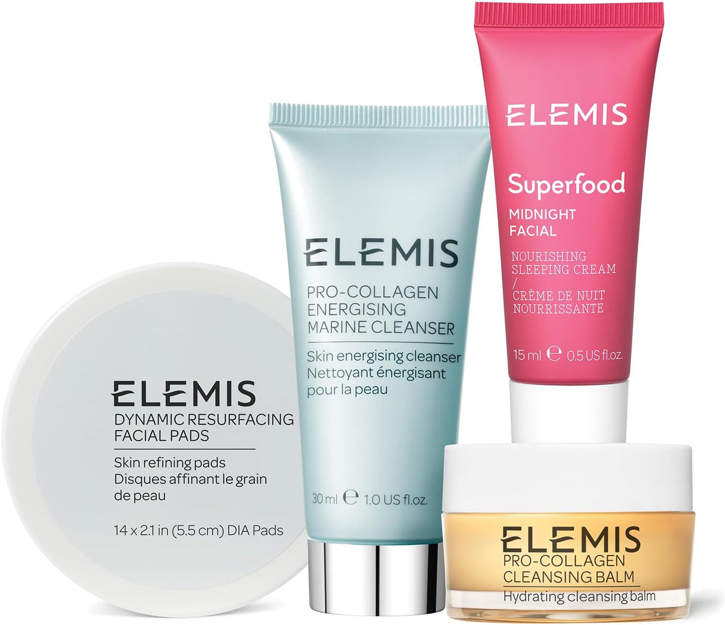 ELEMIS Midnight Glow Gift Set Worth £59.50, Luxurious skincare set for glowing, radiant skin - Elemis Gift Set for Women