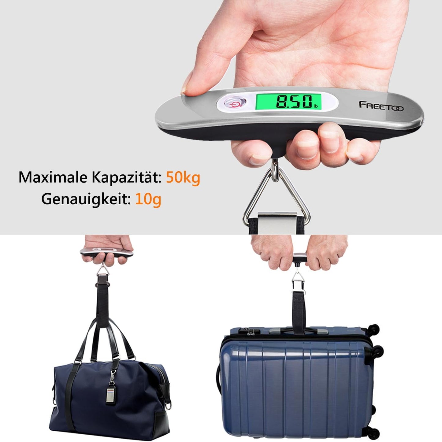 Luggage Scale Portable Digital Weight Scale for Travel Suitcase