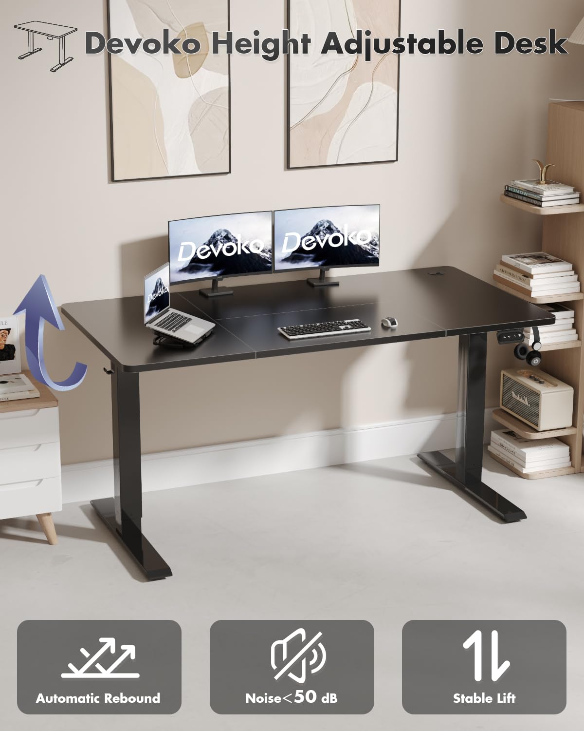 Devoko Electric Standing Desk 120x60cm