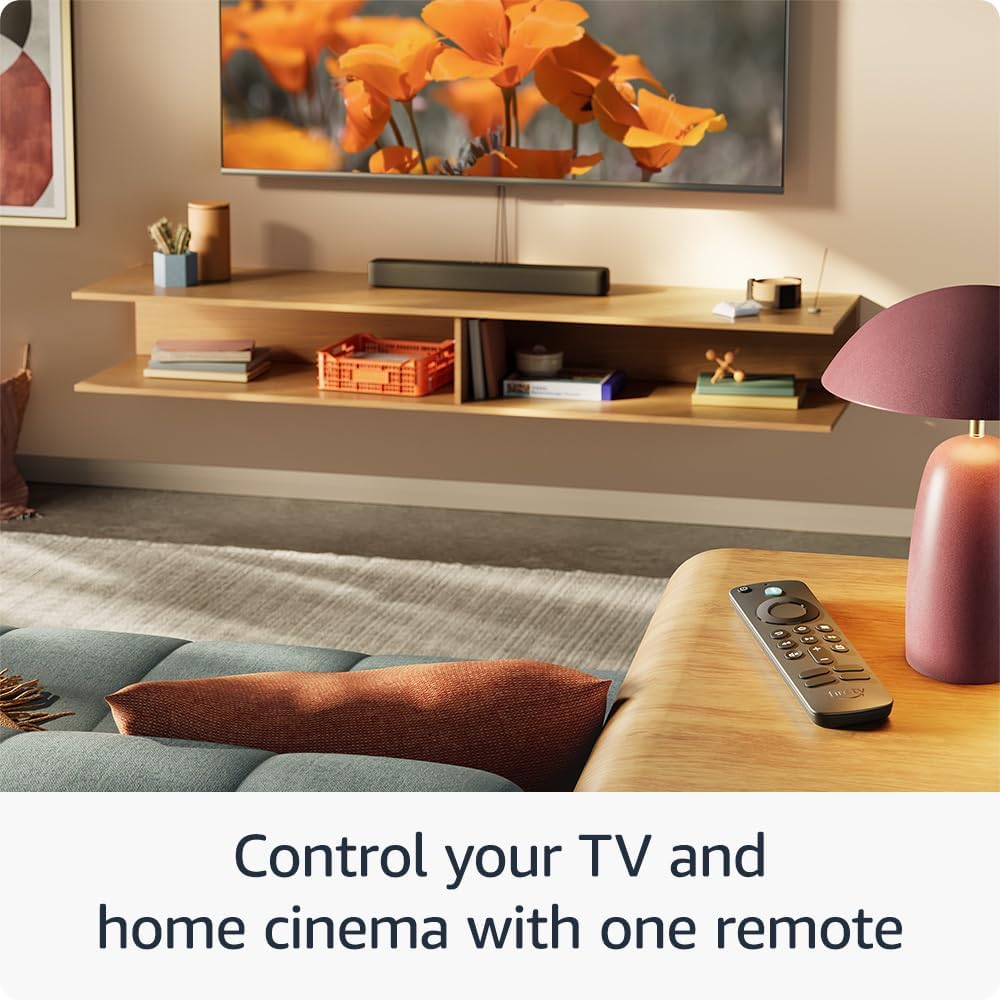 Amazon Fire TV Stick HD (Newest gen), free and live TV, Alexa Voice Remote, smart home controls, HD streaming