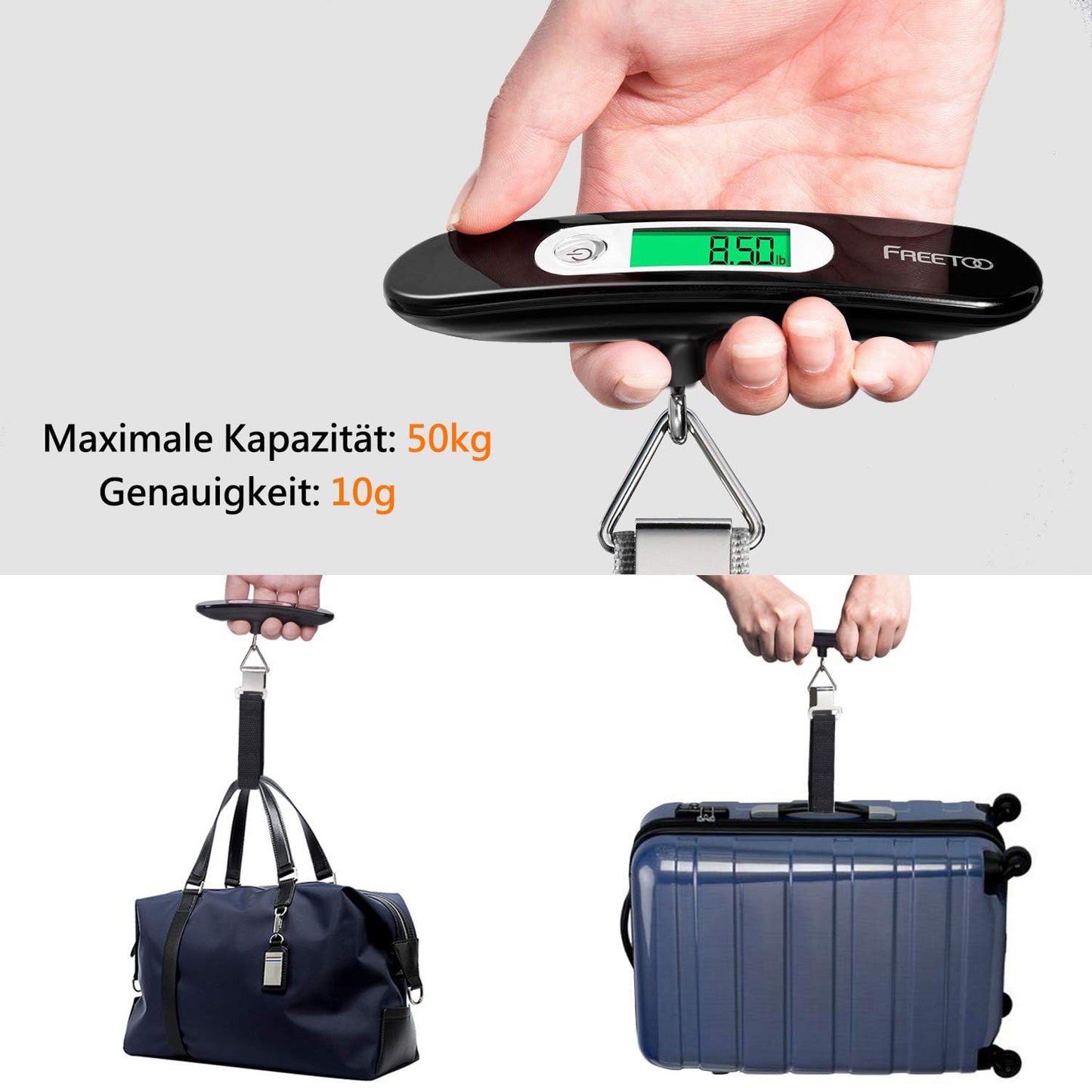Luggage Scale Portable Digital Weight Scale for Travel Suitcase