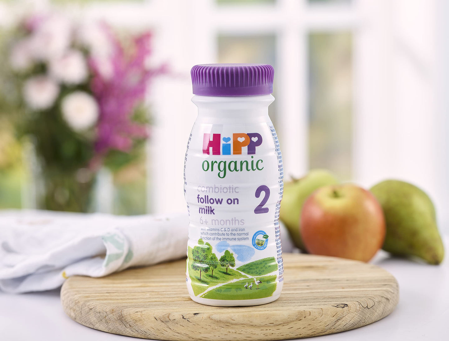 HiPP Organic 2 Follow on Baby Milk Powder Formula, From 6 Months, 800g (Pack of 4)