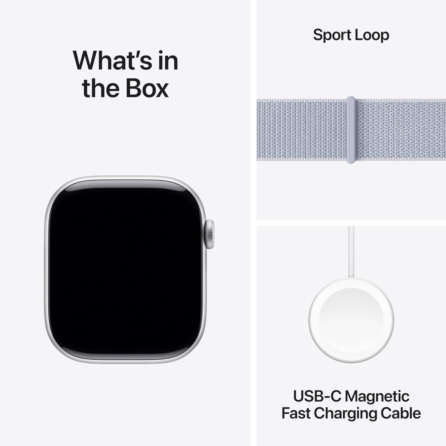 Apple Watch Series 10 GPS 42 mm Smartwatch with Jet Black Aluminium Case with Black Sport Band - S/M. Fitness Tracker, ECG App, Always-On Retina Display, Water Resistant