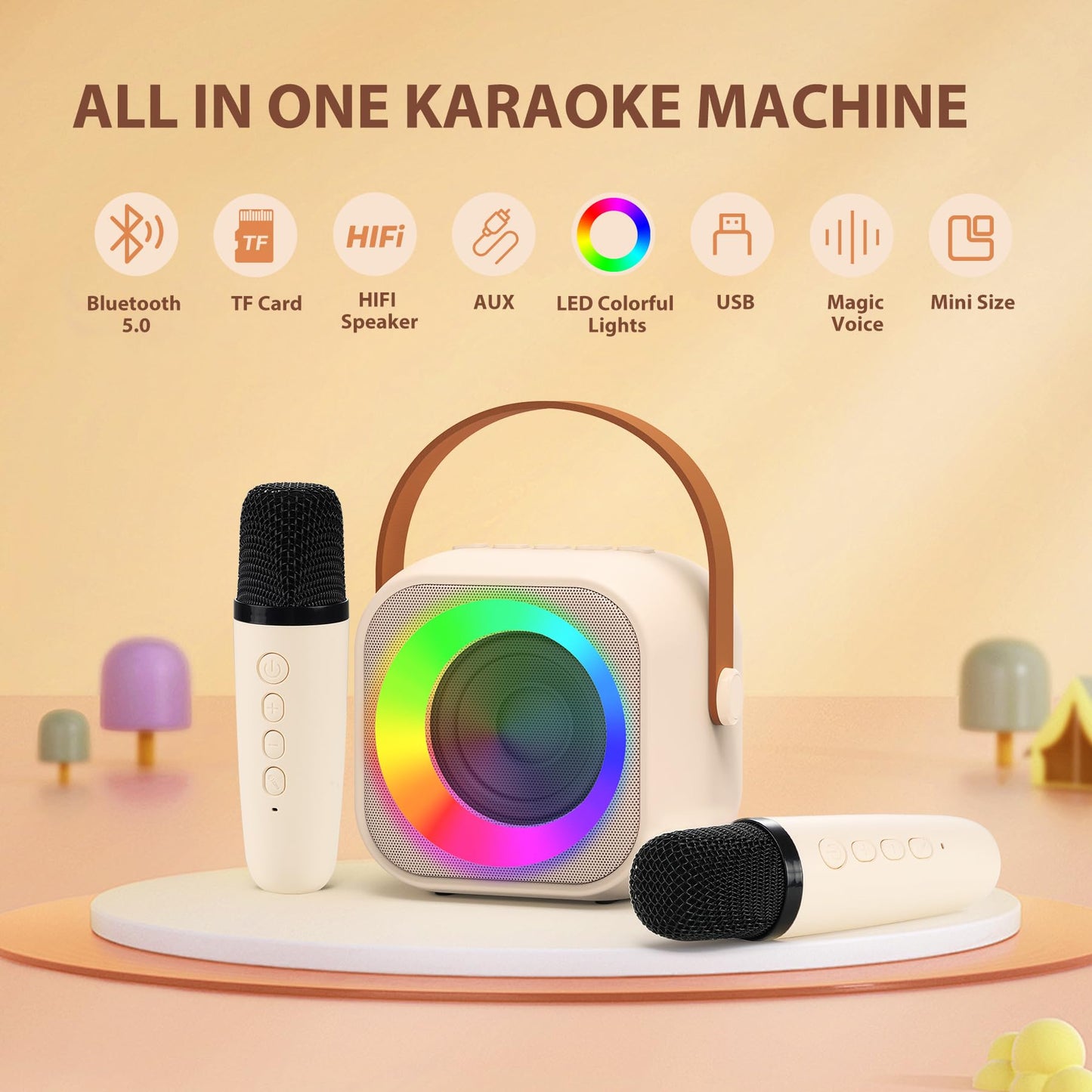 Karaoke Machine 2 Microphones