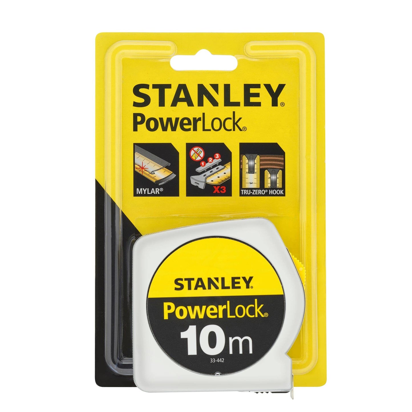 Stanley 033932 Powerlock Tape 5m Top Reader