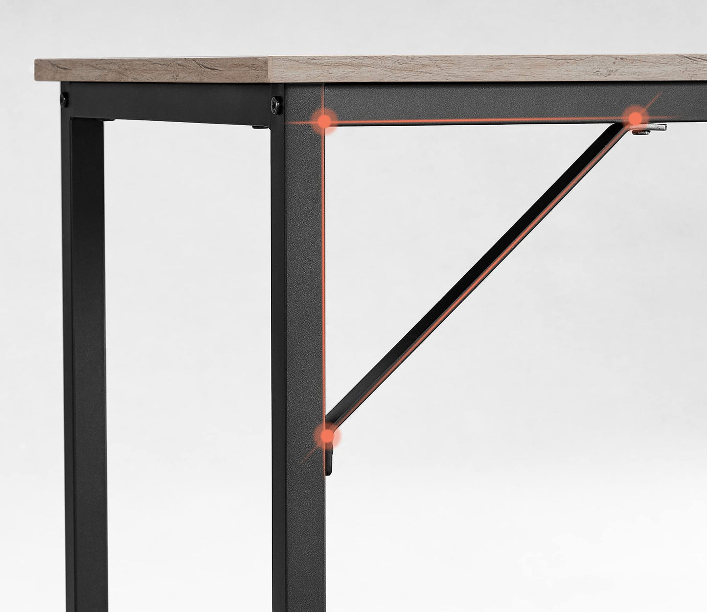 VASAGLE Computer Desk, Writing Desk, Small Office Table