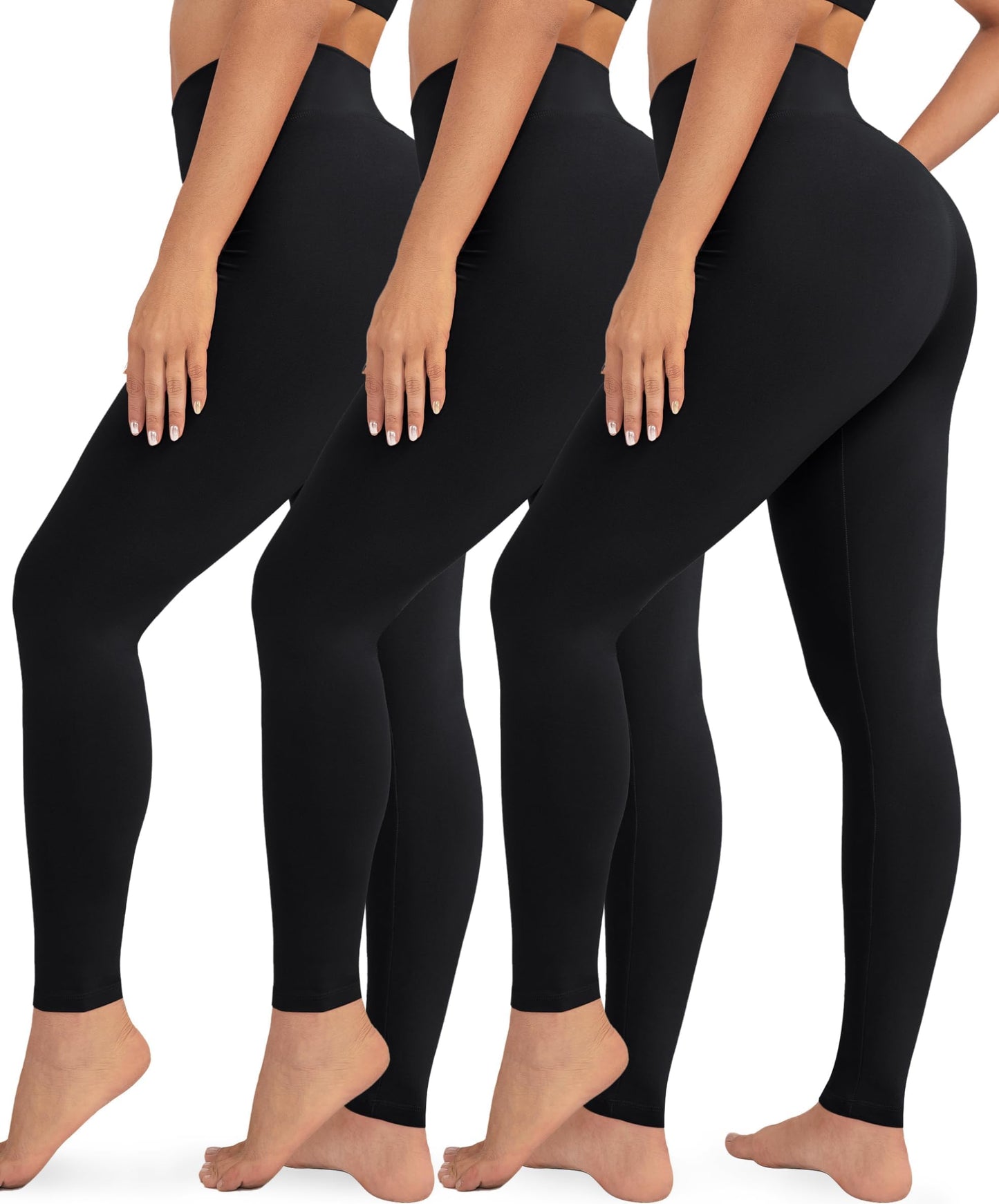 VALANDY Creamlush Womens High Waisted Leggings
