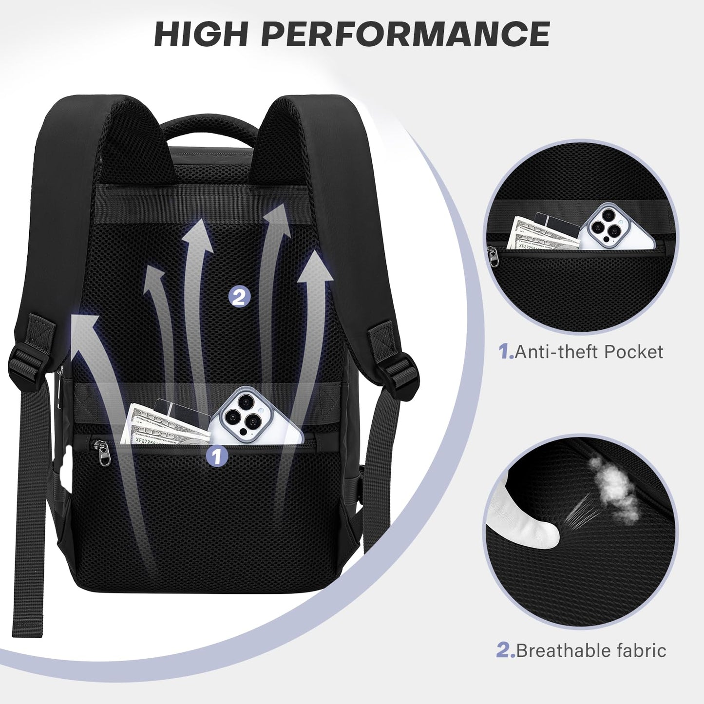 Xkdoai for Ryanair Cabin Bags 40x20x25