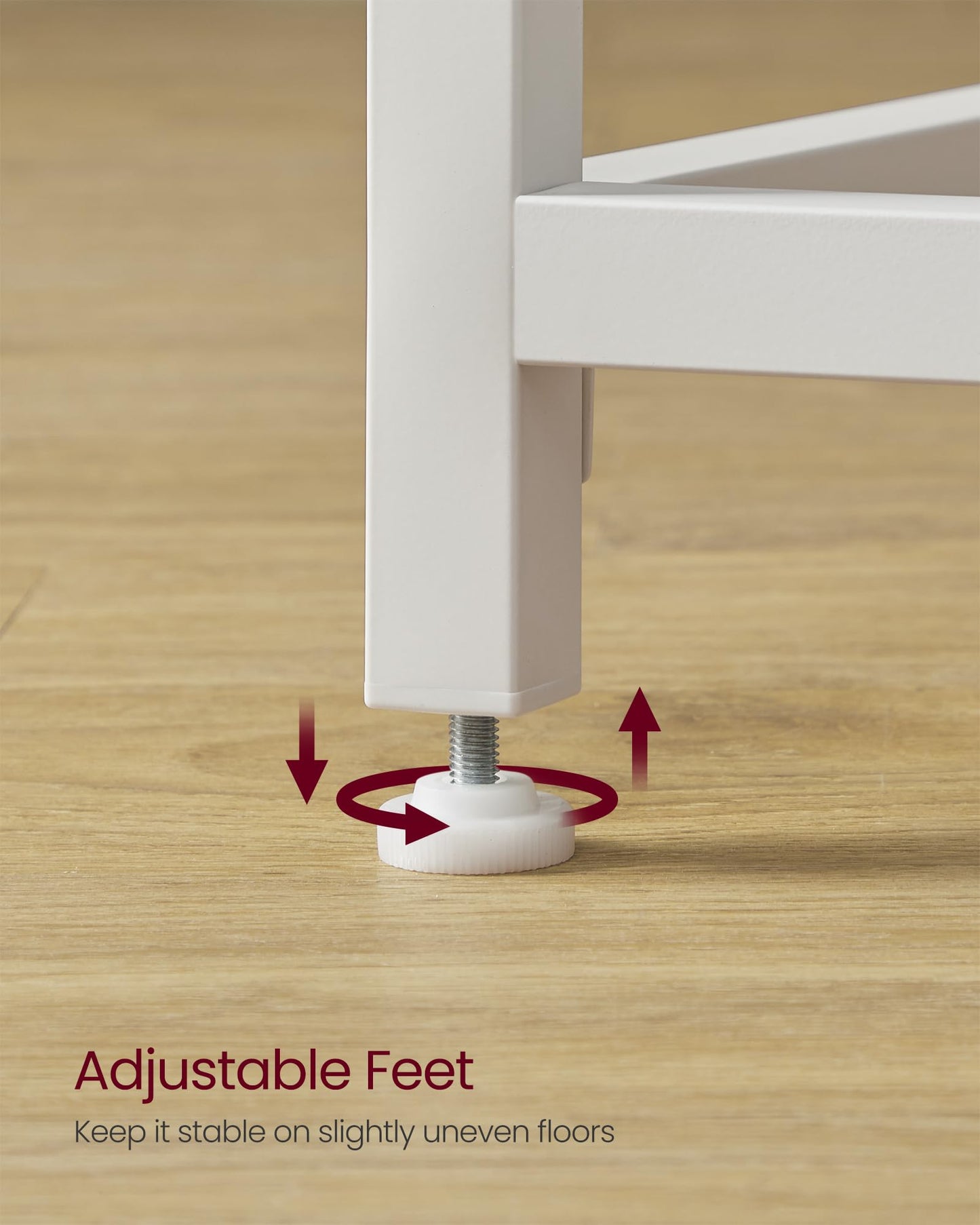 VASAGLE Computer Desk, Writing Desk, Small Office Table