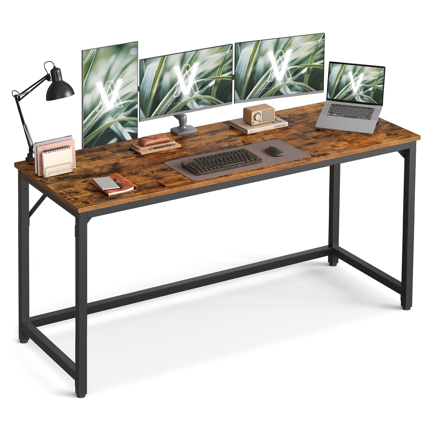 VASAGLE Computer Desk, Writing Desk, Small Office Table