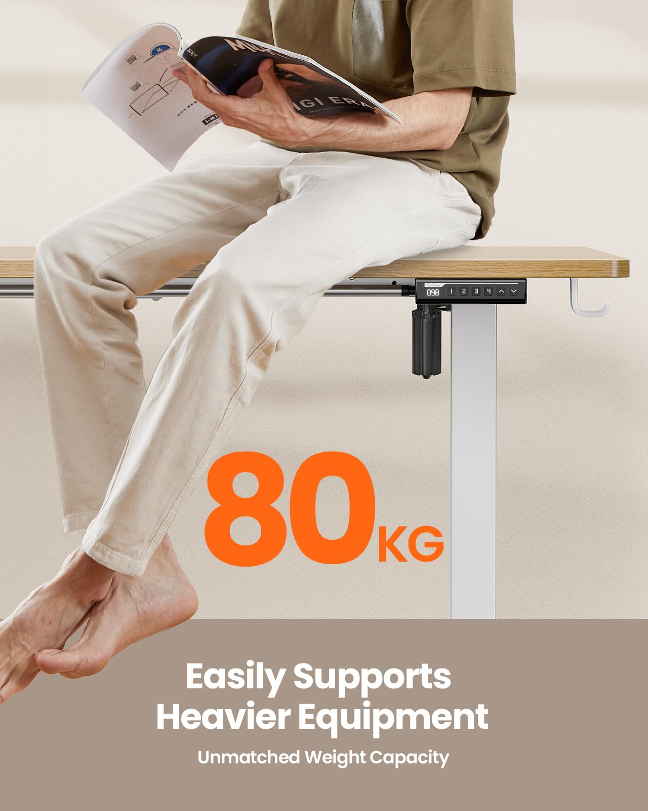 ErGear Electric Standing Desk Height Adjustable