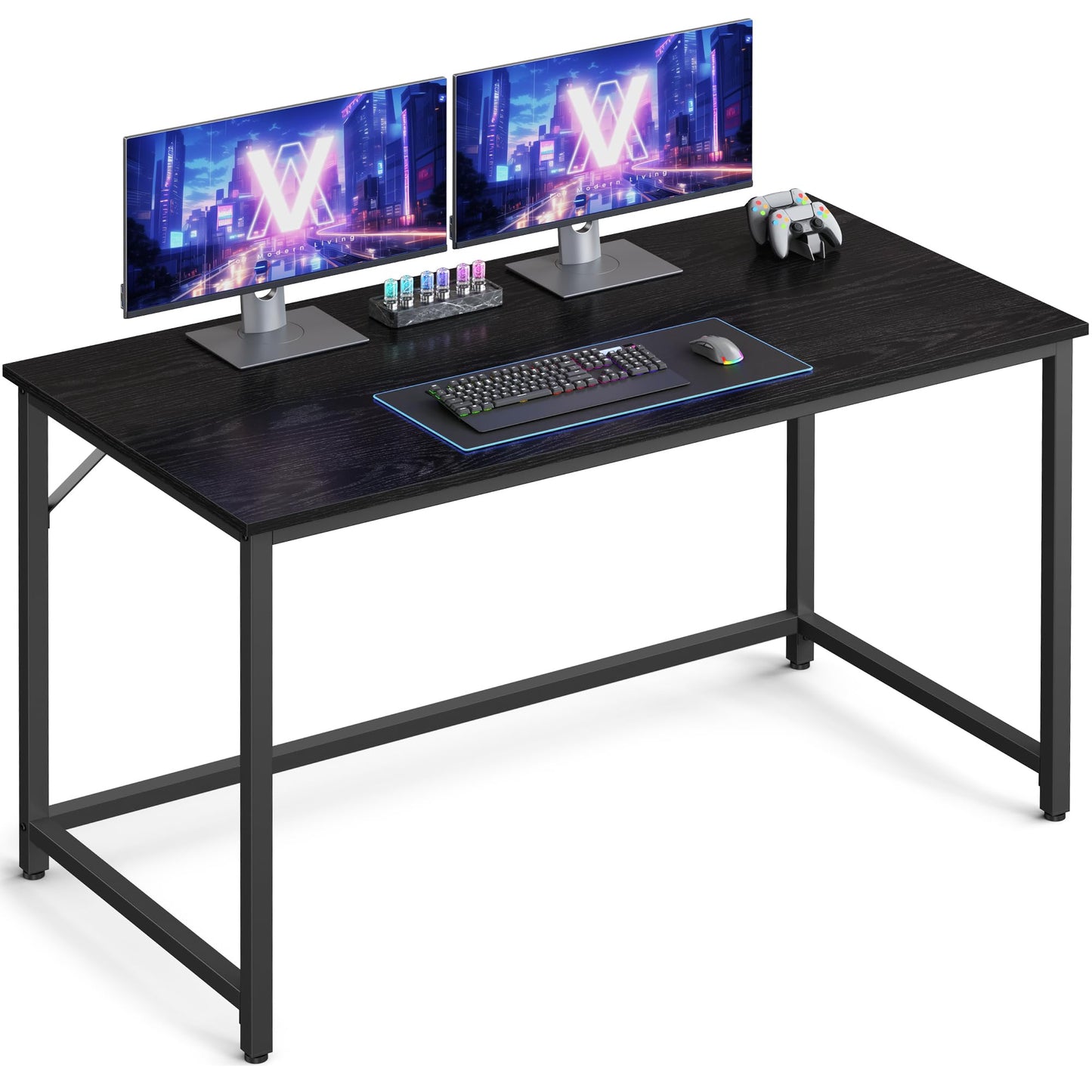 VASAGLE Computer Desk, Writing Desk, Small Office Table