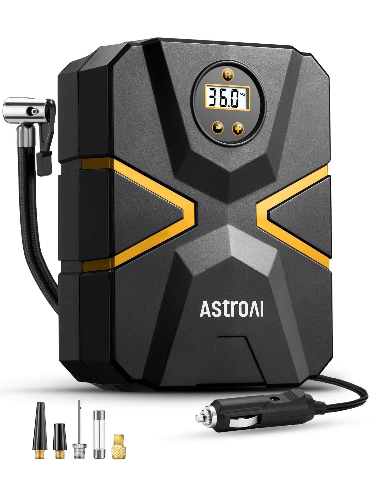 AstroAI Tyre Inflator Air Compressor 12V DC, Digital Car Tyre Pump 150 PSI