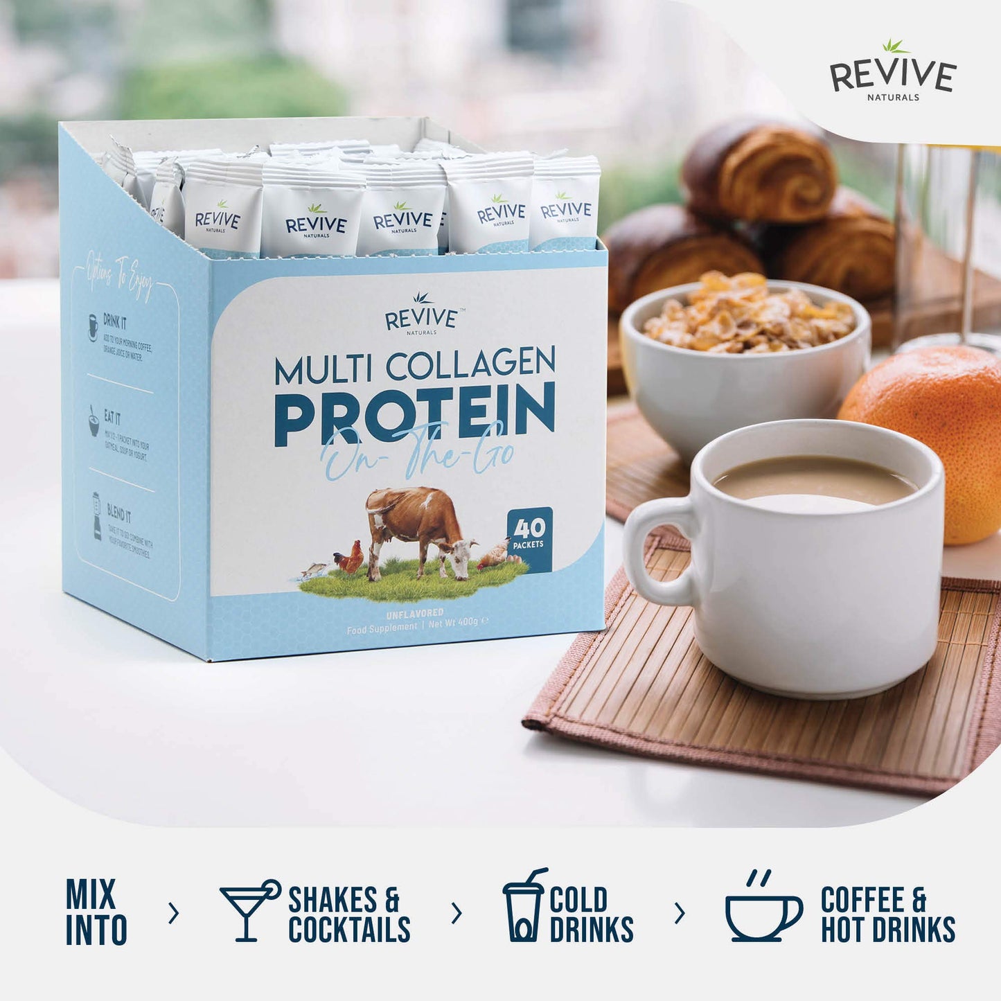 Multi Collagen Protein Powder 400g