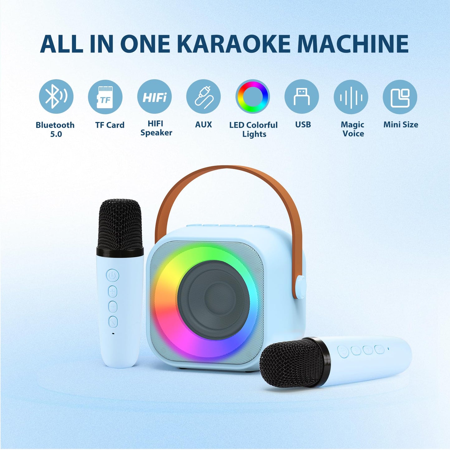 Karaoke Machine 2 Microphones