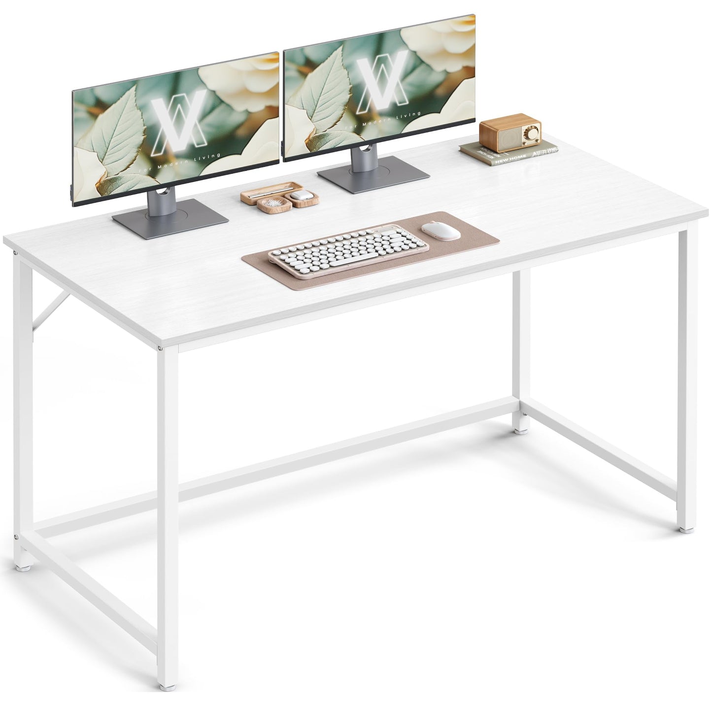 VASAGLE Computer Desk, Writing Desk, Small Office Table