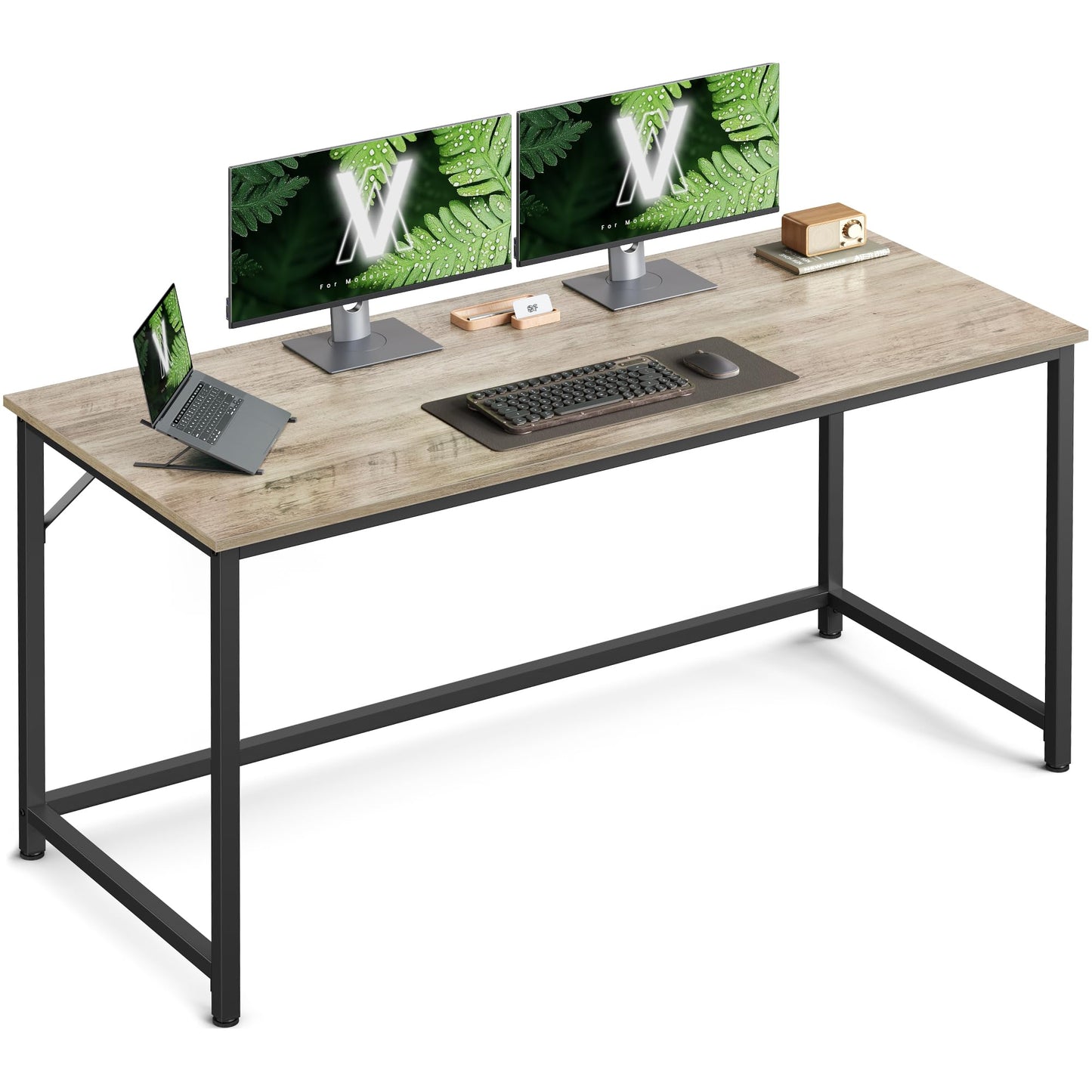 VASAGLE Computer Desk, Writing Desk, Small Office Table
