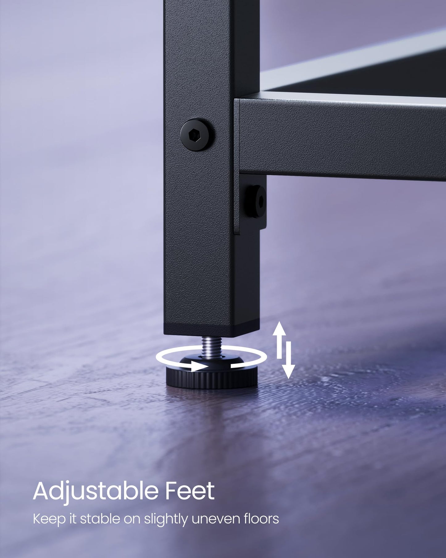 VASAGLE Computer Desk, Writing Desk, Small Office Table