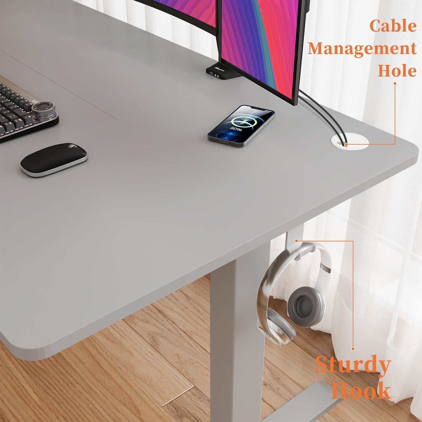 Devoko Electric Standing Desk 120x60cm