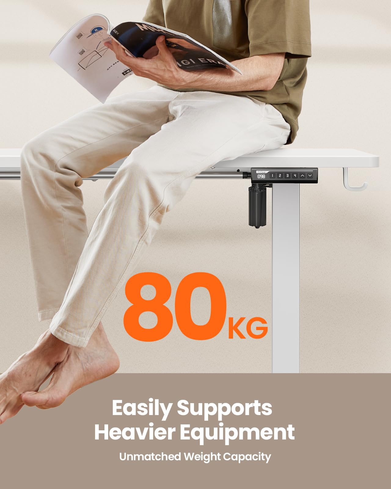ErGear Electric Standing Desk Height Adjustable