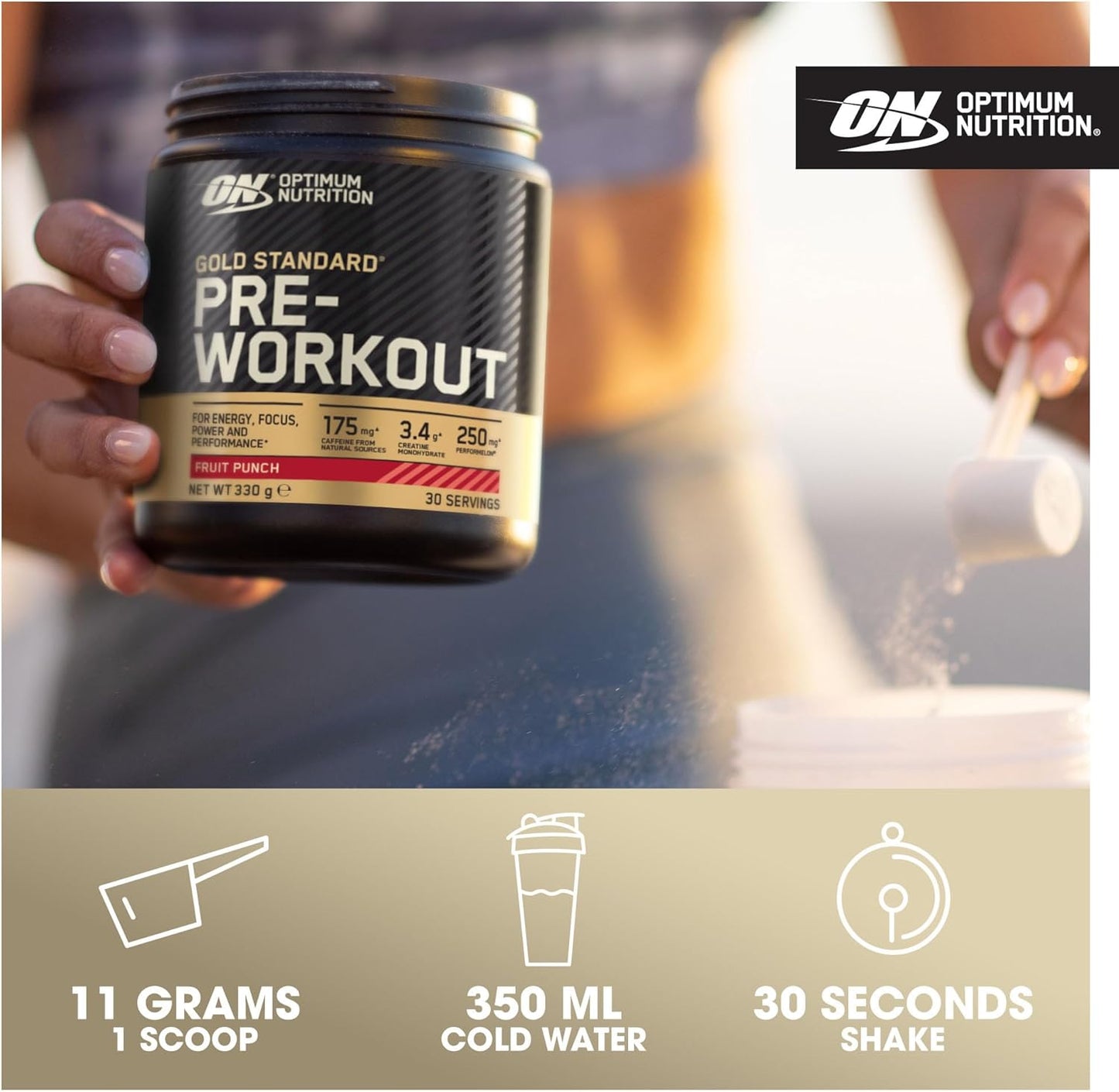 Optimum Nutrition Gold Standard Pre Workout Powder