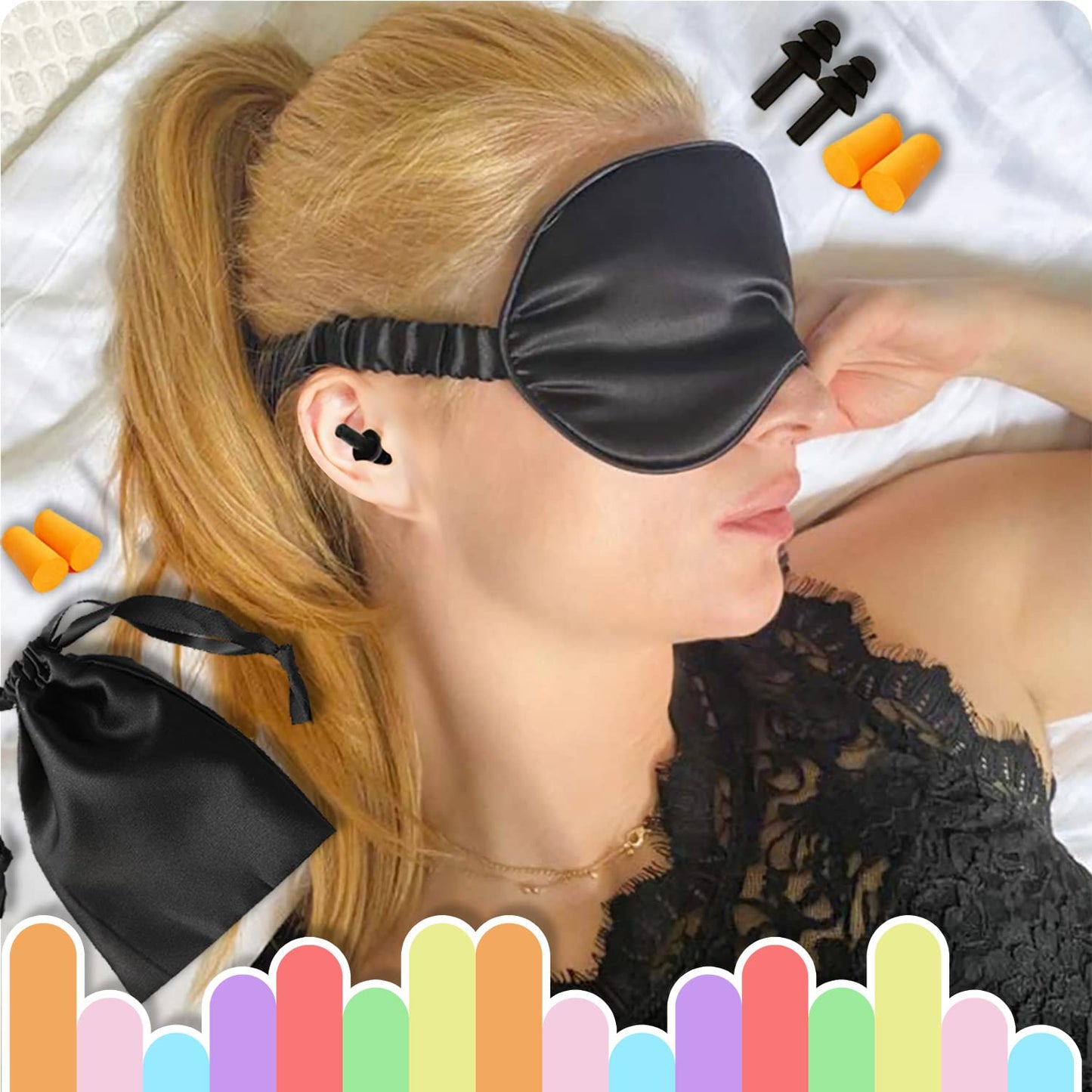 Ear Plugs for Sleep Soft Silicone Reusable