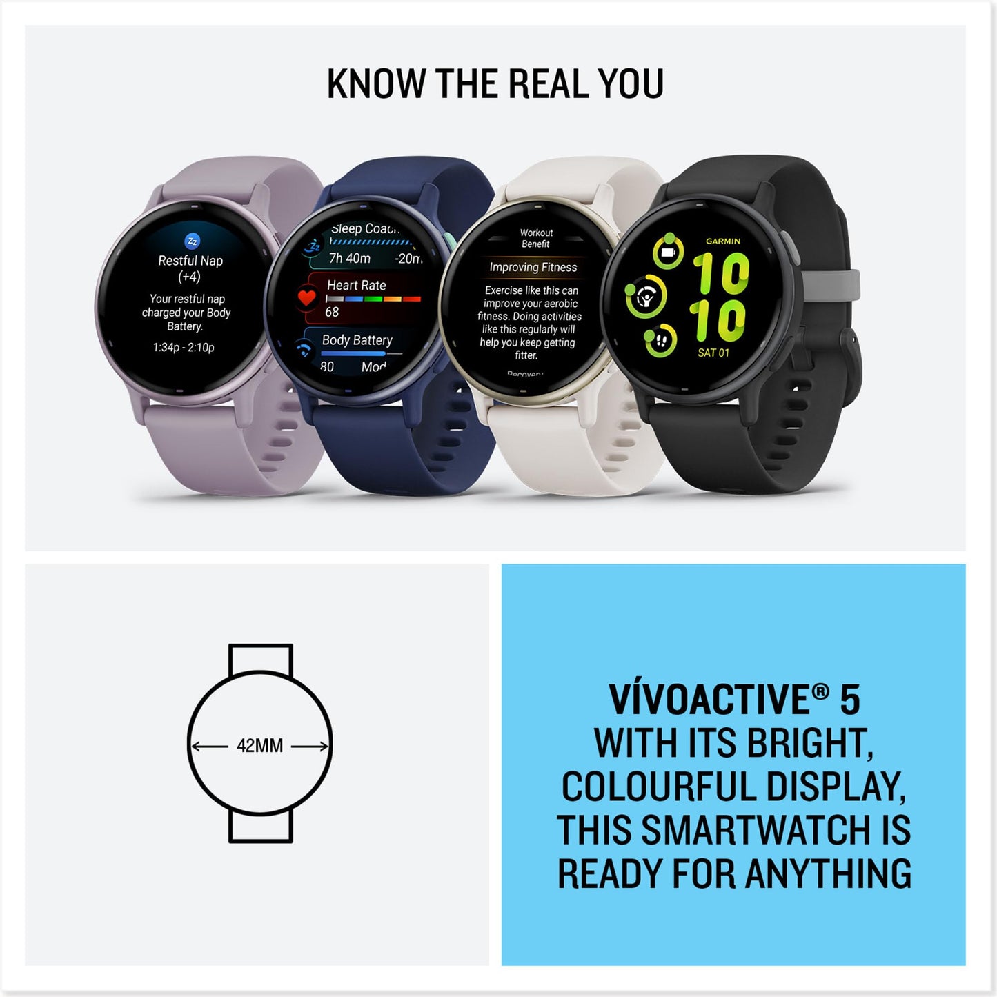 Garmin vívoactive 5 GPS 42mm Smartwatch