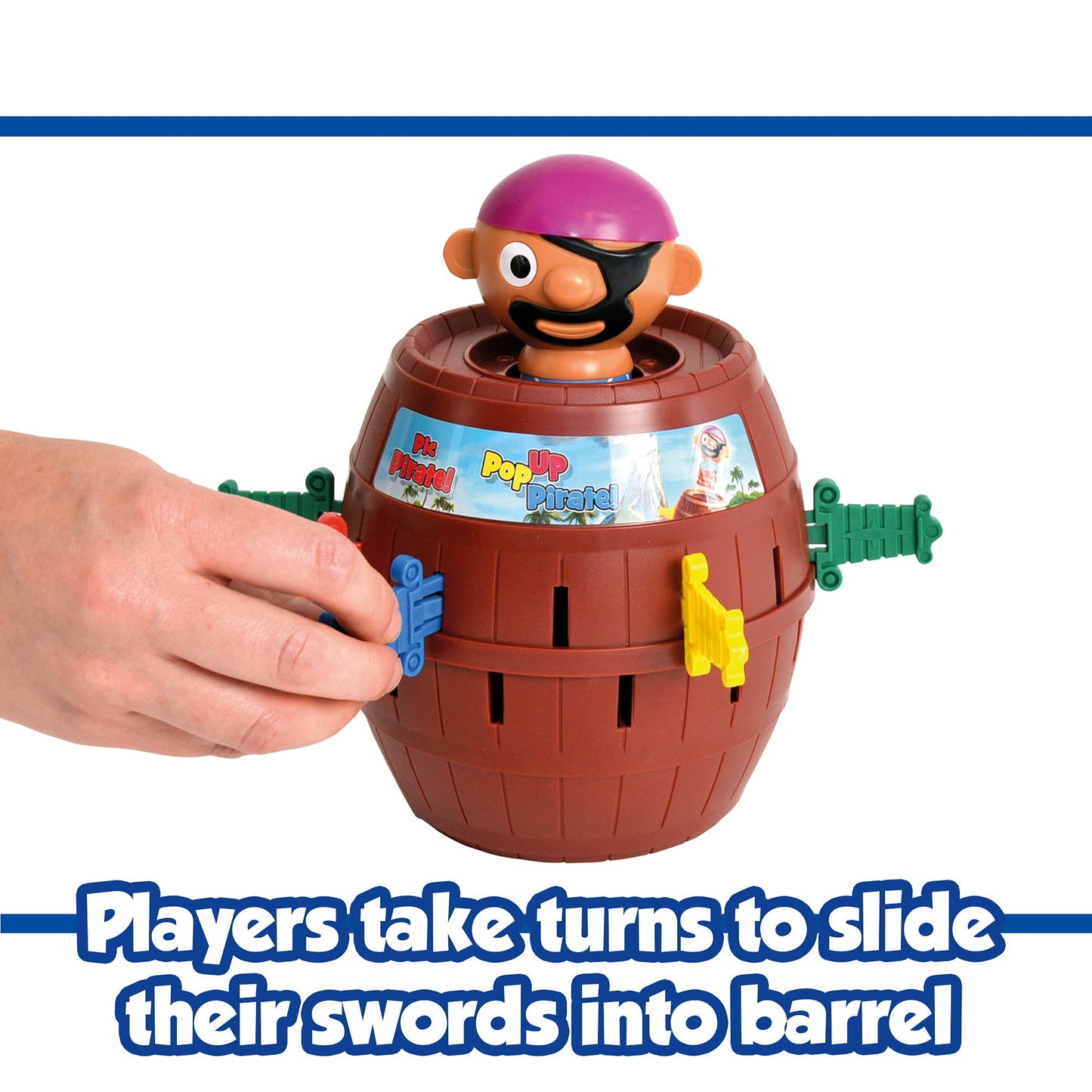 TOMY Pop Up Pirate Classic Children's Action Board Game