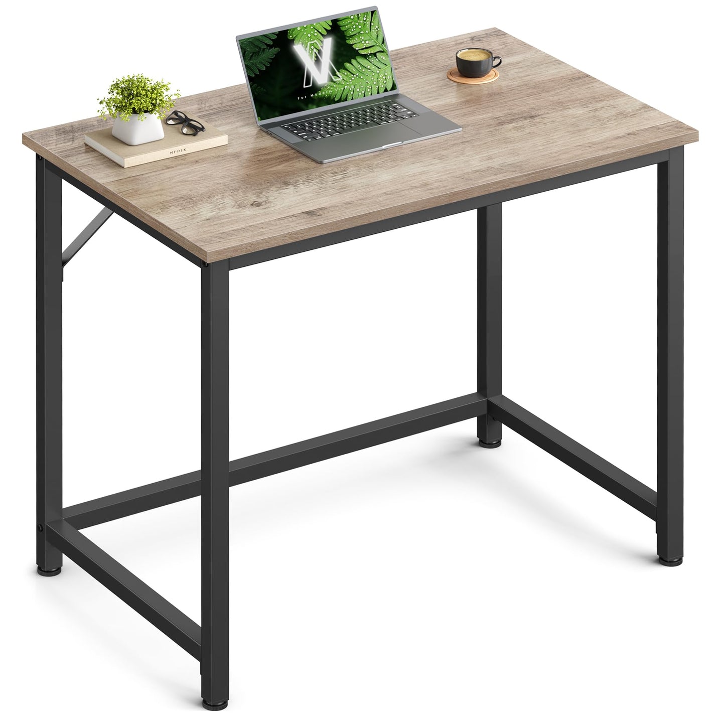 VASAGLE Computer Desk, Writing Desk, Small Office Table