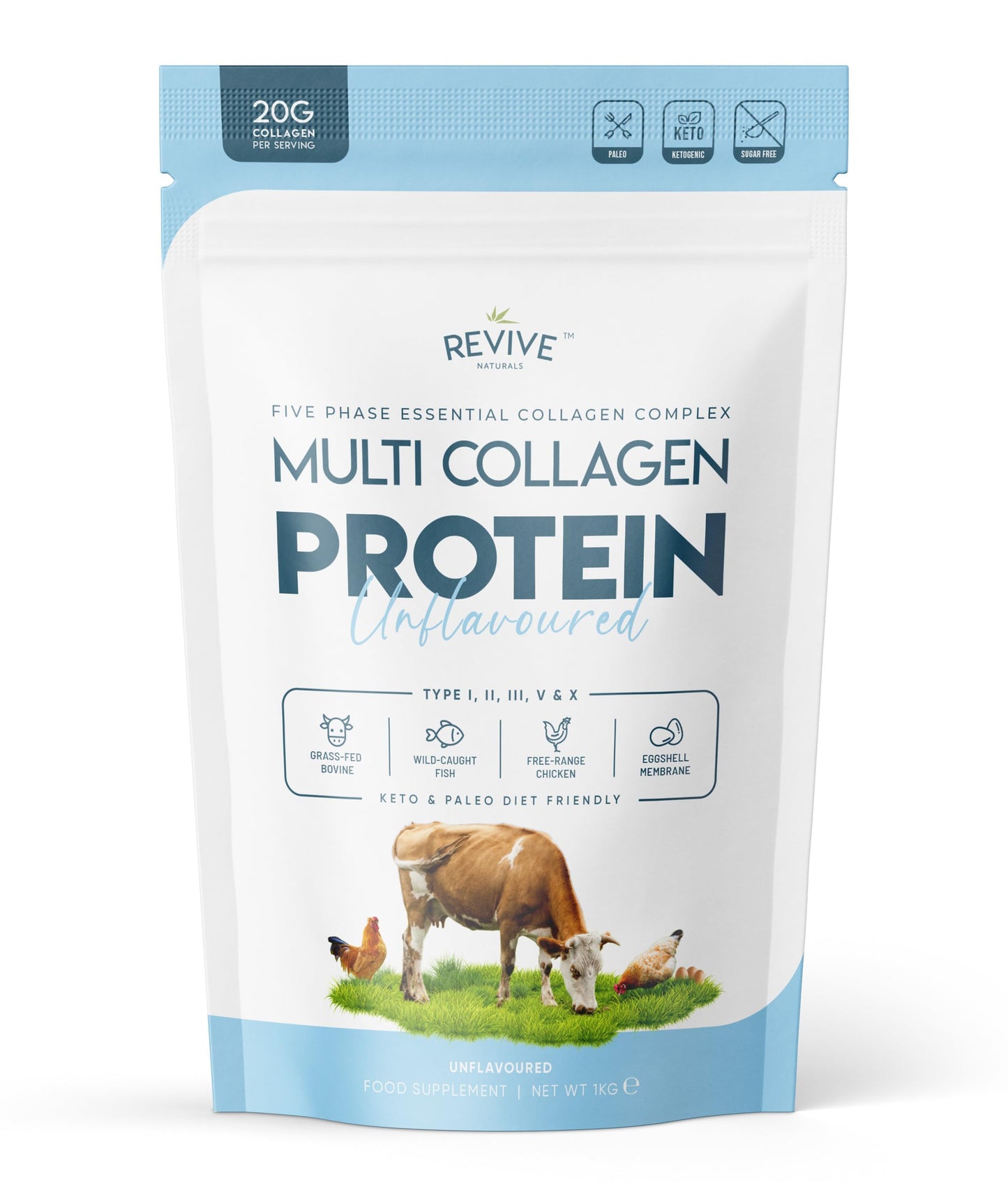 Multi Collagen Protein Powder 400g