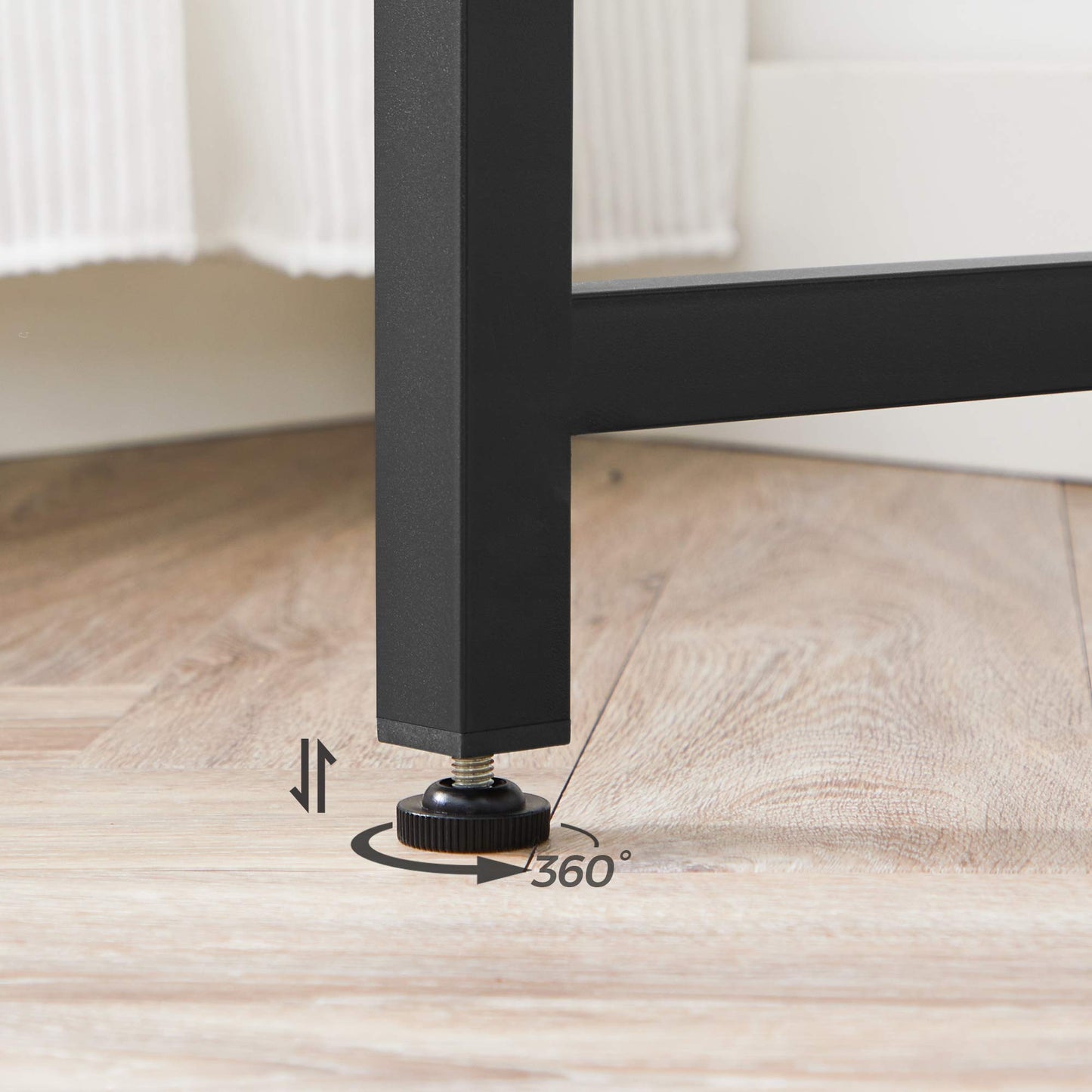 VASAGLE Computer Desk, Writing Desk, Small Office Table