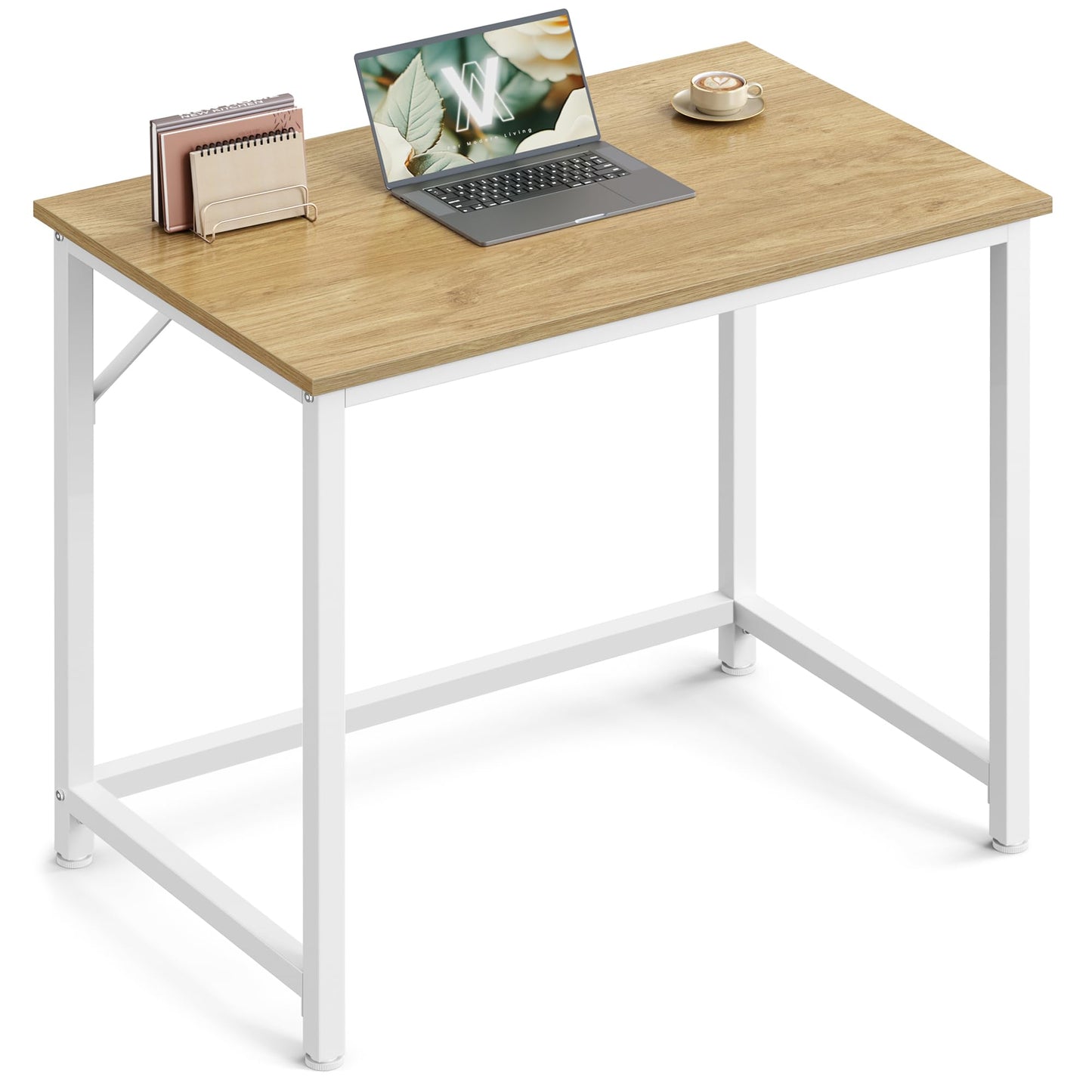 VASAGLE Computer Desk, Writing Desk, Small Office Table