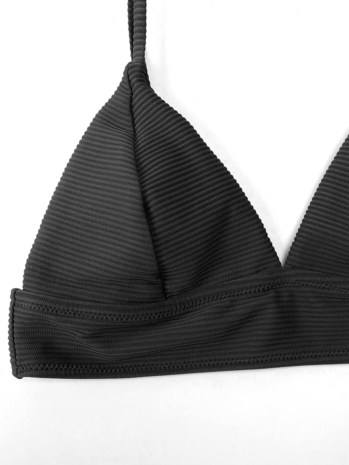 CUPSHE Women's Bikini Set Sexy Lace Up Triangle Bikini Two Piece