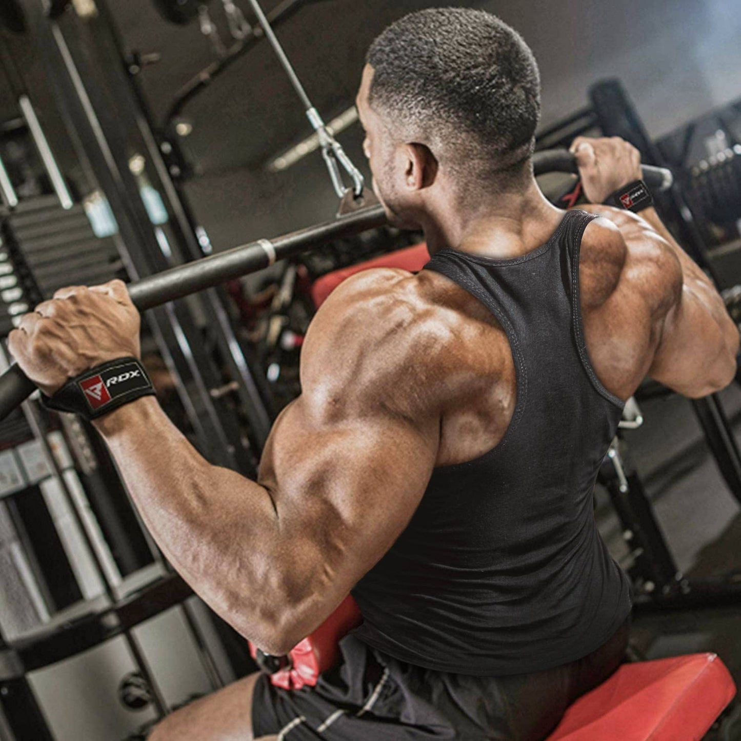 RDX Weight Lifting Straps Deadlifting Powerlifting