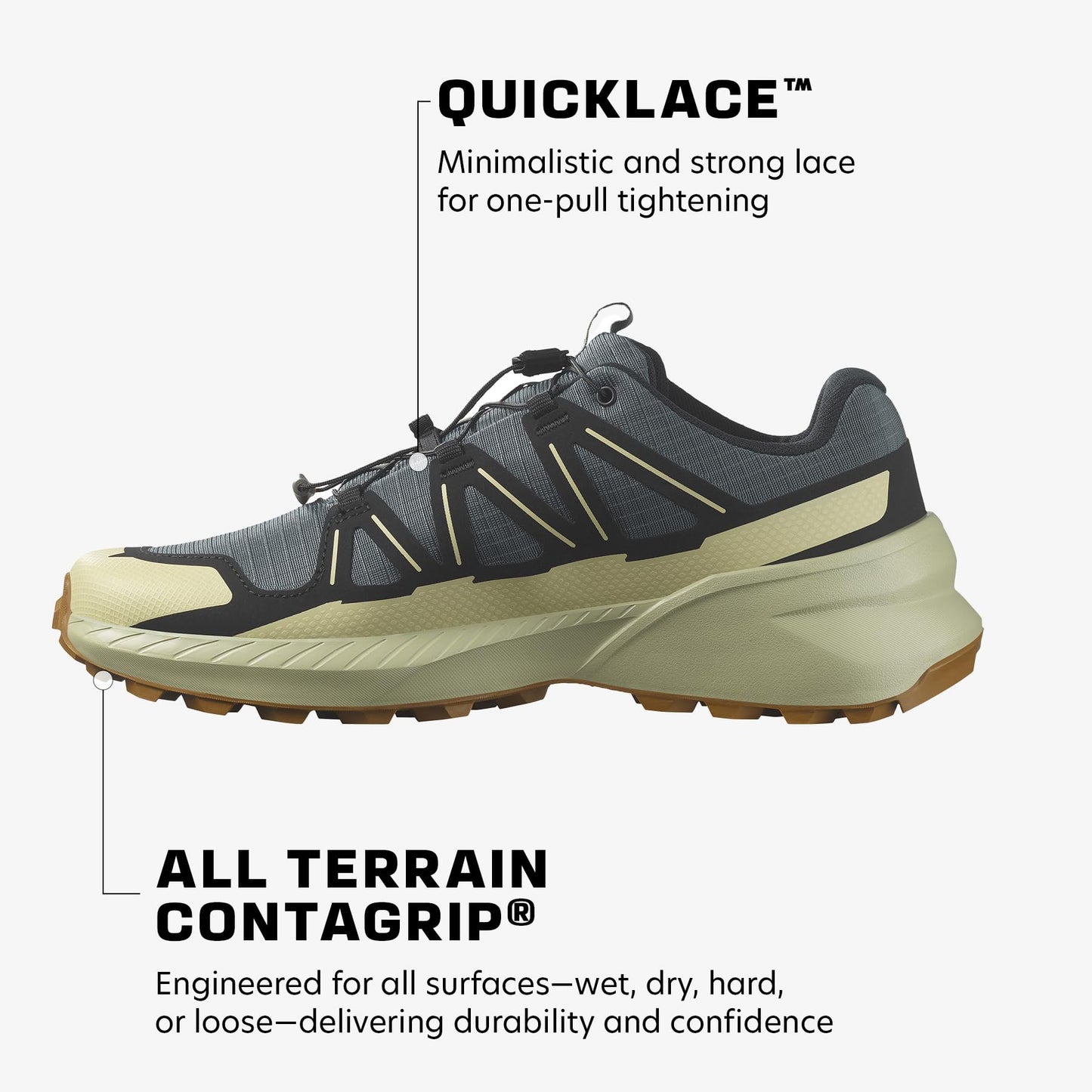 SALOMON Mens Speed Cross Peak Urban, Versatile Hiking Shoes