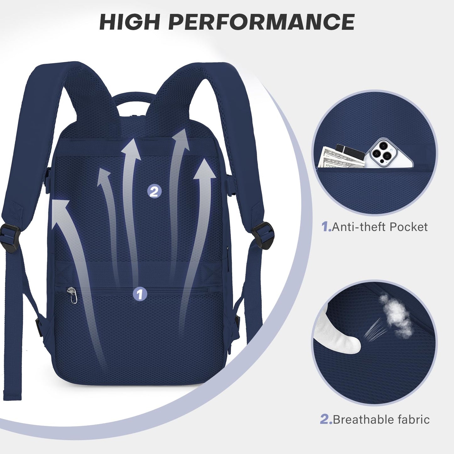 Xkdoai for Ryanair Cabin Bags 40x20x25