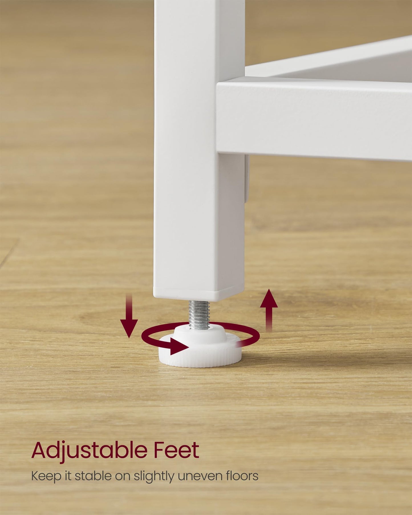 VASAGLE Computer Desk, Writing Desk, Small Office Table