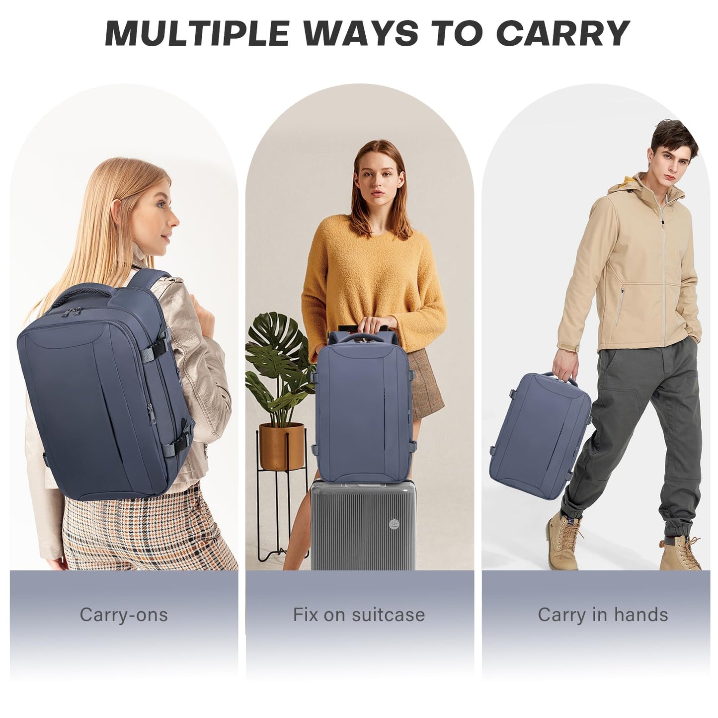 Xkdoai for Ryanair Cabin Bags 40x20x25