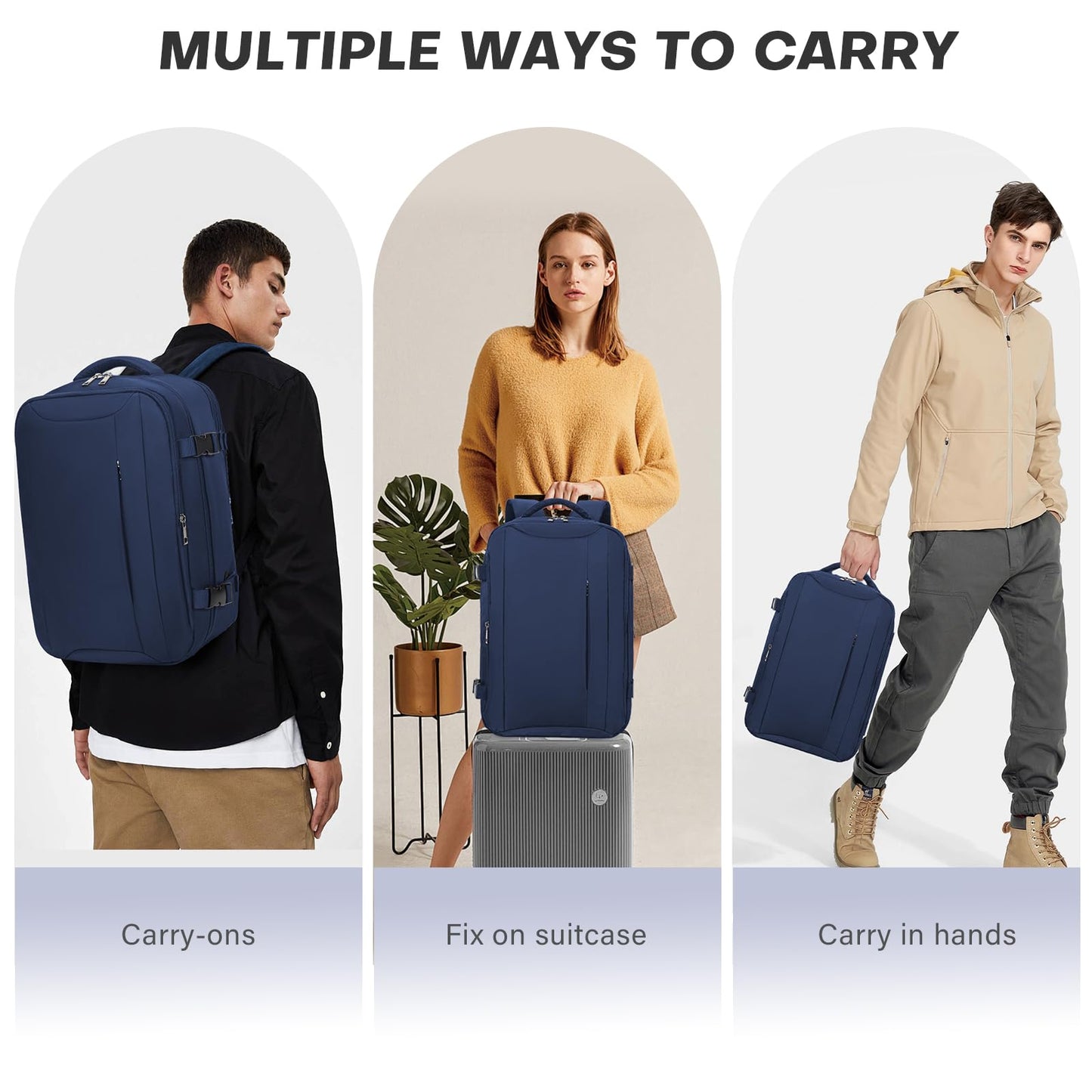 Xkdoai for Ryanair Cabin Bags 40x20x25